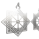 Vortex Pendant Earrings White Light Collection