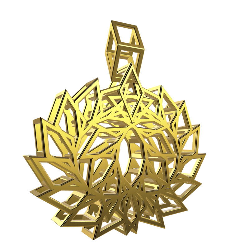 Phoenix Pendant with link