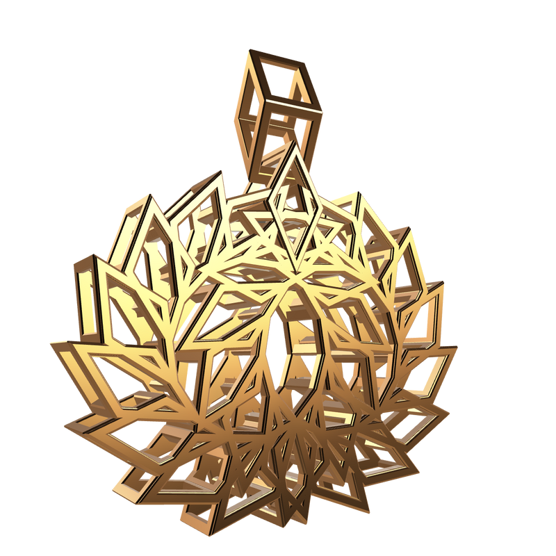 Phoenix Pendant with link