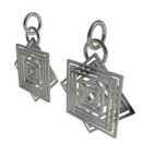 Vortex Pendant Earrings White Light Collection