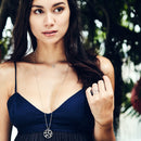 Voronoii silver ring