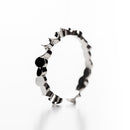 Tubii polished silver ring 17.73mm