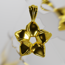 Frangipani Flower Pendant