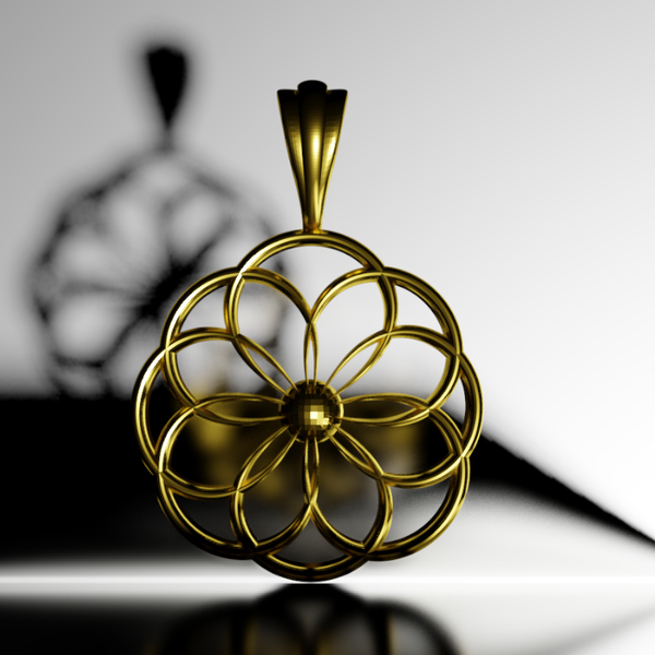 Floral Pendant
