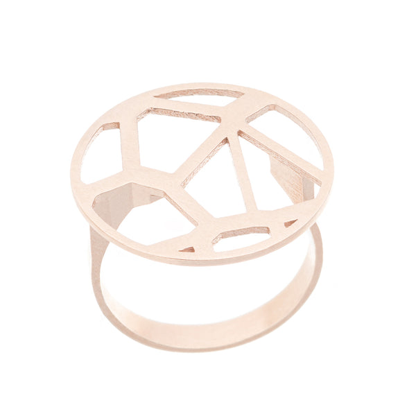 Voroniii Raw bronze ring