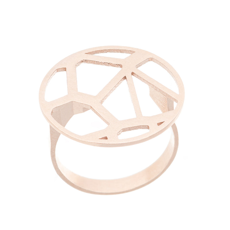 Voroniii Raw bronze ring