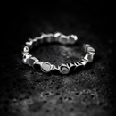 Tubii polished silver ring 17.73mm